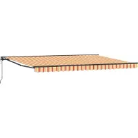 vidaXL Zonnescherm Frame Meerkleurig 500 × 300 cm