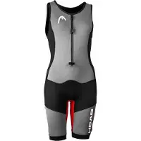 Head Swimming Swimrun Myboost Lite Woman Sleeveless Shorty Zwart,Zilver 2XS Vrouw