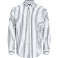 Jack & Jones Casual Overhemd Plus Size EU6XL US4XL Blauw