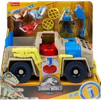 Imaginext Dinosaur Transport Truck And Figures Playset Geel Kinderen