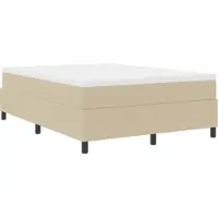 vidaXL Platformbedframe Grijs Groen 160 x 200 cm Corduroy stof