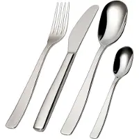 Alessi KnifeForkSpoon monoblock bestekcassette 6-persoons rvs 24-delig