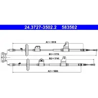 Ate Kabel, parkeerrem 24.3727-3502.2