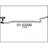MTS 01.43099 Voorpijp