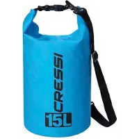 Cressi Pvc 15l Dry Sack Blauw