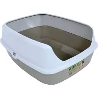 Moderna Open Kattenbak Maryloo - Kattentoilet - 50.2x38.4x21.4 cm Grijs Wit Large