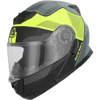 Acerbis Modulaire helm Serel - Zwart/Geel - Maat L