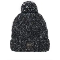 Superdry Kabelbeanie van tweed