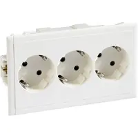 Schneider Electric 5940310 Inbouwdoos Wandcontactdoos dubbel 1 stuk(s) Wit