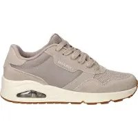 SKECHERS Sneakers laag 'Uno - Vintage Air' donkerbeige