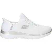 SKECHERS Slip-ins Summits Classy Night Sneakers Wit | Maat: 36