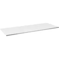 Linie Lado enkel of dubbel tablet witte terrazzo melamine 120 x 46 cm