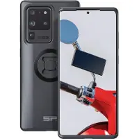 SP Connect Complete Pack Motorfiets Bundel Gemonteerd op achteruitkijkspiegel - Samsung S20 Ultra