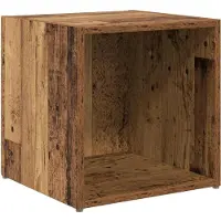 vidaXL Tv-meubelset 6 st Oud Hout Bewerkt hout