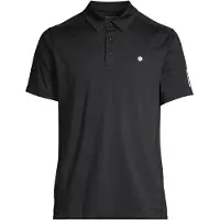 Björn Borg Tennispolo Men Ace Mesh Panel Polo Shirt Black Beauty-L