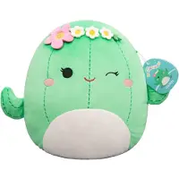 Jazwares Squishmallows - Medium Plush (Maritza - Cactus W/Flower Crown) - 30cm Plush