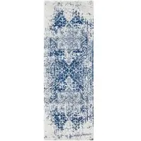Livabliss Juliette vloerkleed vintage oosters blauw