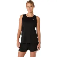 Asics Sporttop lichtgrijs / zwart