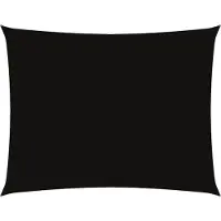 vidaXL Zonnescherm rechthoekig 5x7 m oxford stof zwart