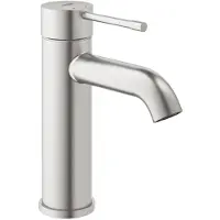 GROHE Essence New Wastafelkraan - zonder waste - vaste uitloop - supersteel - 23590DC1