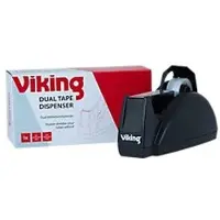 Viking Plakbandhouder Duo Zwart 107 (B) mm