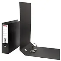 Viking Breed Ordner A3 75 mm Zwart 2 Ringen Karton Liggend Gerecycled