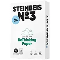 Steinbeis Pure No.3 A3 Kopieerpapier 100% Gerecycled 80 g/m² Glad Wit 110 CIE 500 Vellen