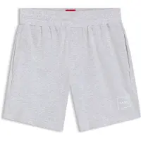 HUGO Loungewearshorts van stretchkatoen met logoprint