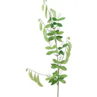 Kaemingk Decoratieve tak wikke kunstplant groene tak decoratie 94cm