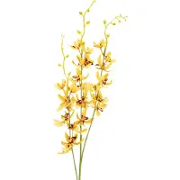 Viana Kunstmatige Cymbidium-orchidee als bloemstengel voor elegante decorati
