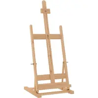 vidaXL Tafelezel 29,5x33x80 cm massief grenenhout