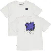 QPI T-shirt met backprint wit Jongens Katoen Ronde hals Backprint - maat 86