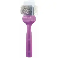 ACTIVET borstel universal pro hard paars