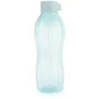 Tupperware Ecofles 1 l Lichtblauw | Waterfles Drinkfles blauw met draaidop