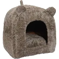 40 WINKS Rosewood kattenmand iglo teddy bruin 38x38x40 cm