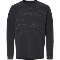 Vaude - Moab L/S Pro Shirt - Fietsshirt S, zwart/grijs
