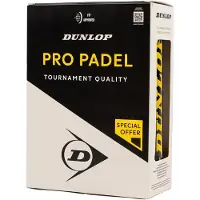 Dunlop - Padel bal- Pro padel 2x3- Geel