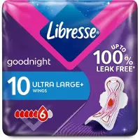 Libresse Goodnight Maandverband - 12 verpakkingen x 10 stuks