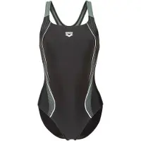 Arena - Women's Swimsuit Control Pro Back B - Badpak 34, grijs/zwart