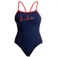 Funkita - Women's Single Strap One Piece - Badpak 36, blauw