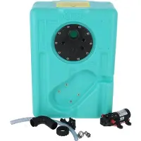 PLASTIMO Water Tank 107l Blauw 105 x 39 x 29 cm