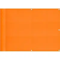 vidaXL Balkonscherm Oranje 75x700 cm 100% Polyester Oxford