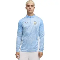 Puma Manchester City Trainingstrui 1/4-Zip 2025-2026 Lichtblauw Wit