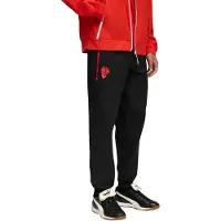 Puma AC Milan Pumatech Trainingsbroek Woven 2025-2026 Zwart Rood