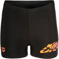 Arena - Boy's Lettering Swim Short - Zwembroek 116, zwart