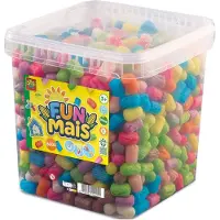 Ses Funmais - Emmer 800 st - Creatieve maisvlokken - Multicolor (800 st)