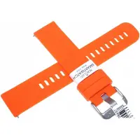 Morellato Oranje Siliconen Horlogeband 22mm - Easy Click