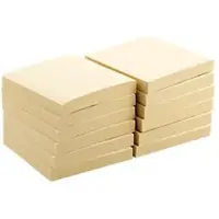 Viking Zelfklevende notes 76 x 76 mm Pastelgeel 12 Blokken van 100 Vellen