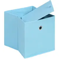 Idimex Stoffenbox ELA, set van 2 in lichtblauw