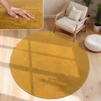 Paco Home Moderne woonkamer tapijt kortpolig wasbaar zacht uni effect bont antislip 200 cm Rund